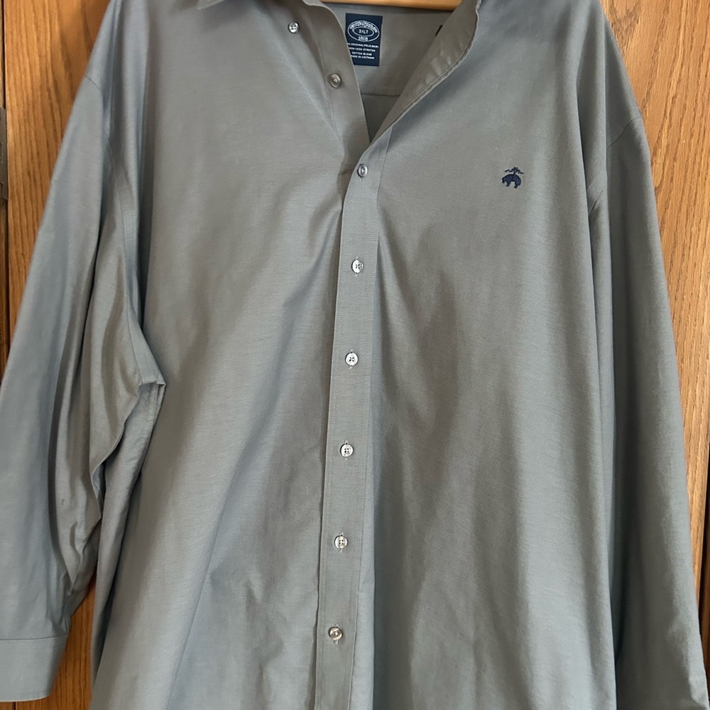 Brooks Brothers Slate Button-Down Shirt